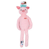 Zolux furry farm varken jason pluche met touw roze