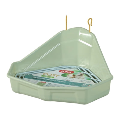 Zolux hoektoilet knaagdier groen