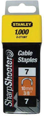 Stanley handtacker krammen 11mm type 7 1000 stuks