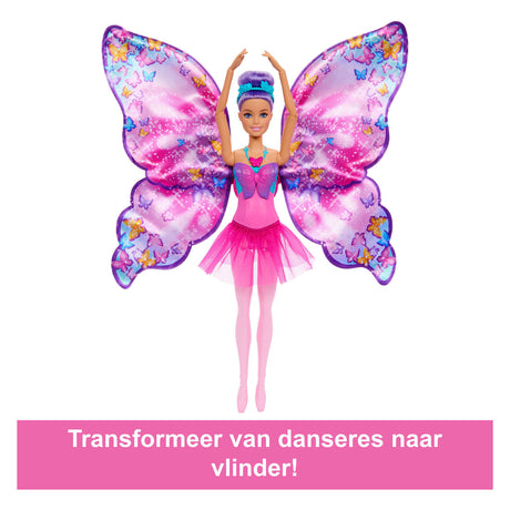 Barbie dans- en fladderpop – magische vlindervleugels