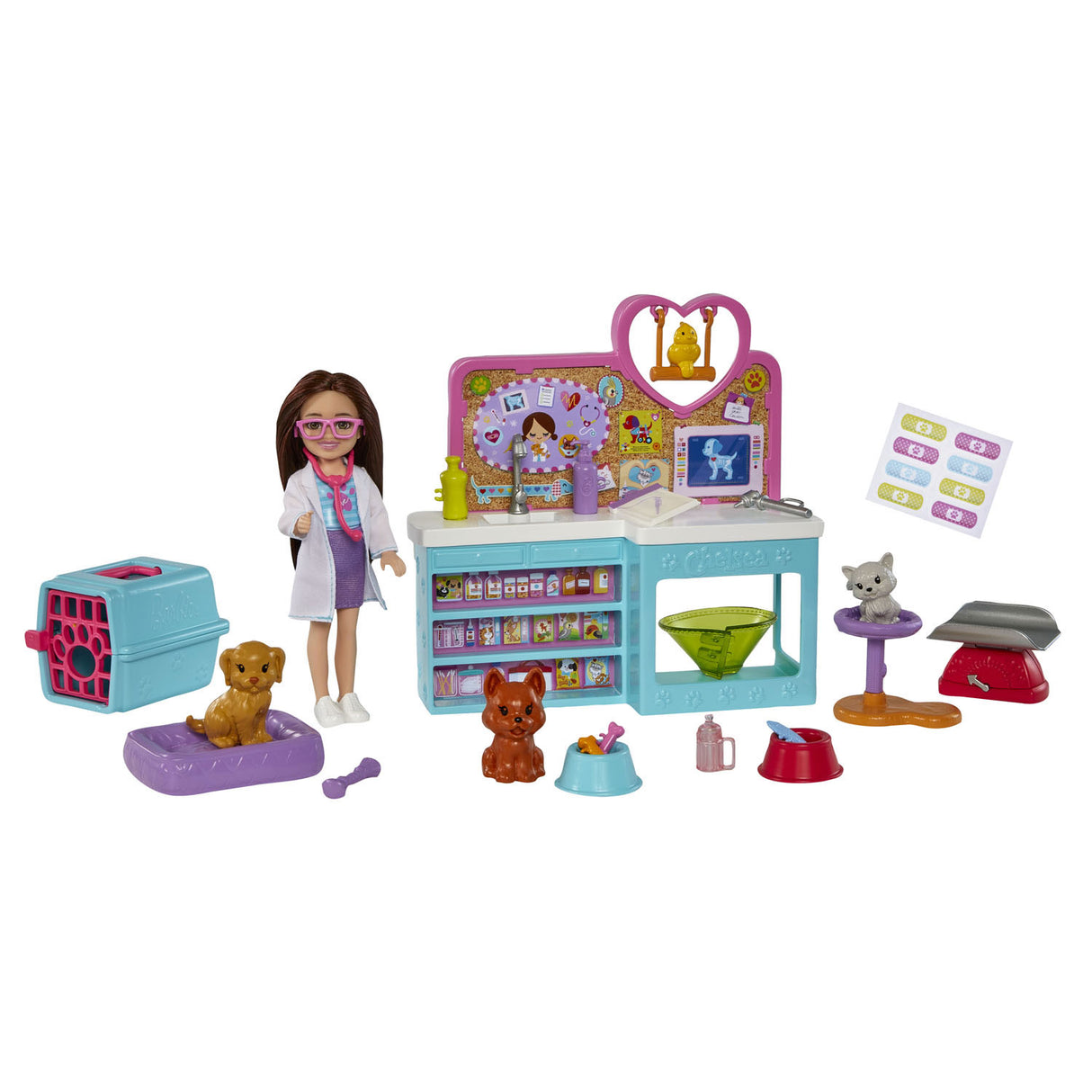 Mattel Chelsea Pop Veterinær Play Set