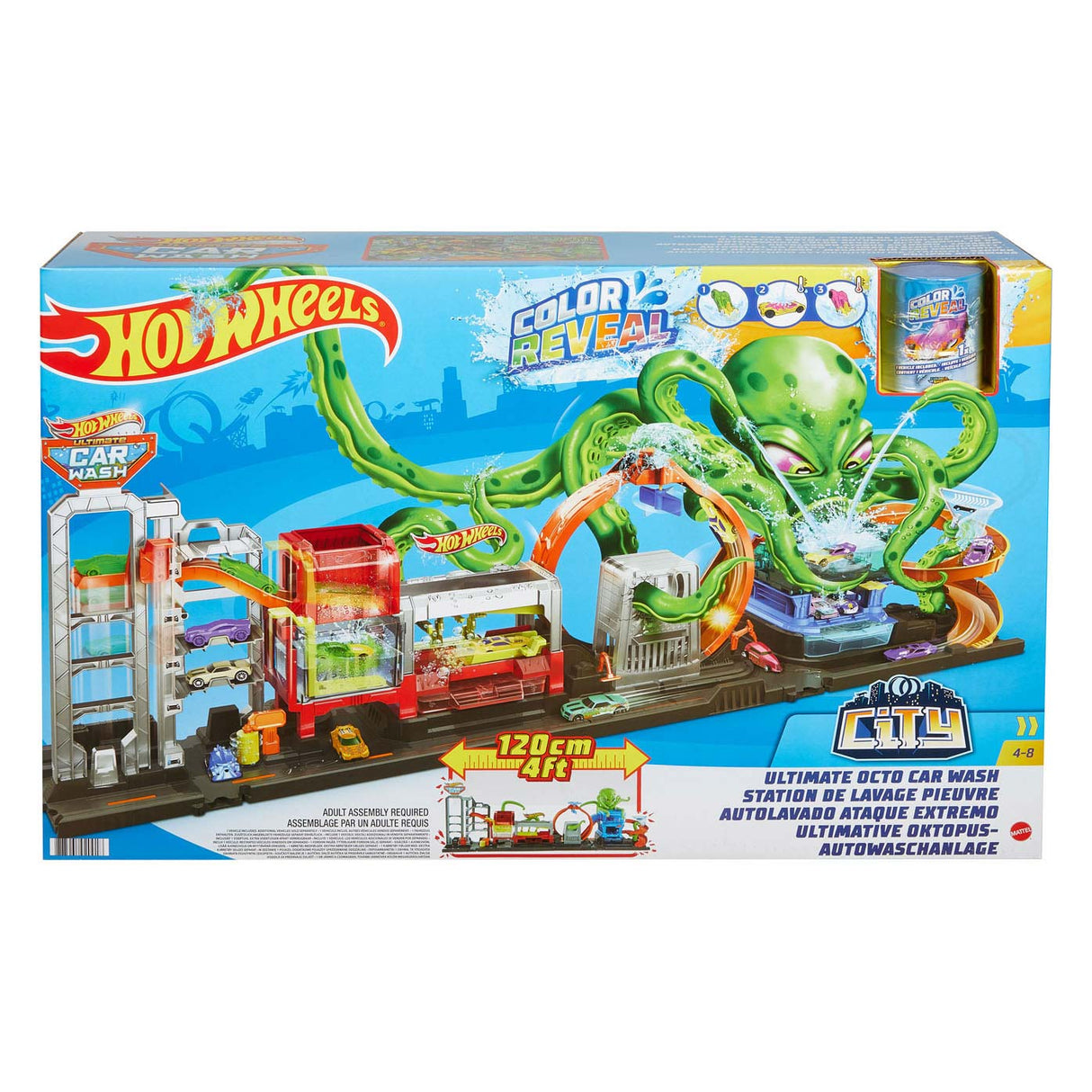 Hot Wheels City Ultieme Octo Autowasserette