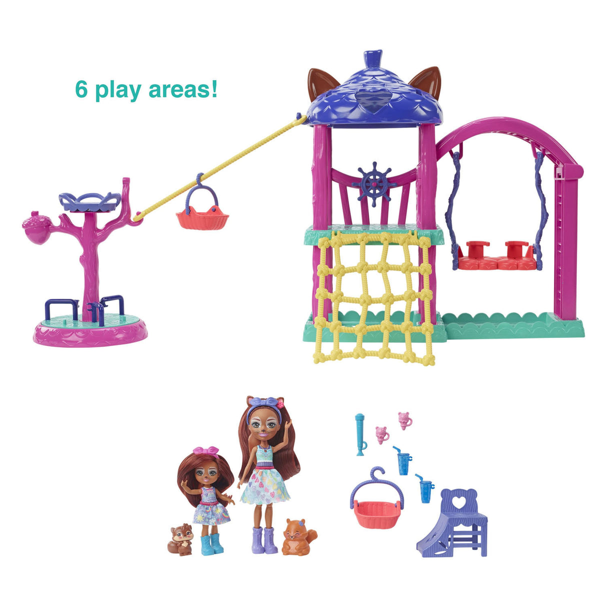 Mattel EnchantImals Urban Playground Play Play