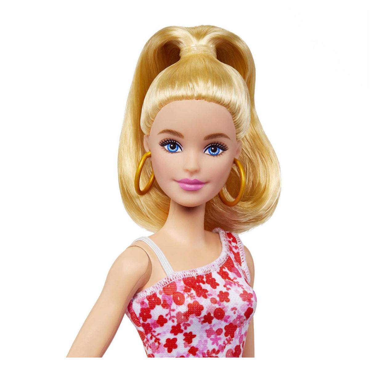 Mattel fashionista poprosa blommig klänning