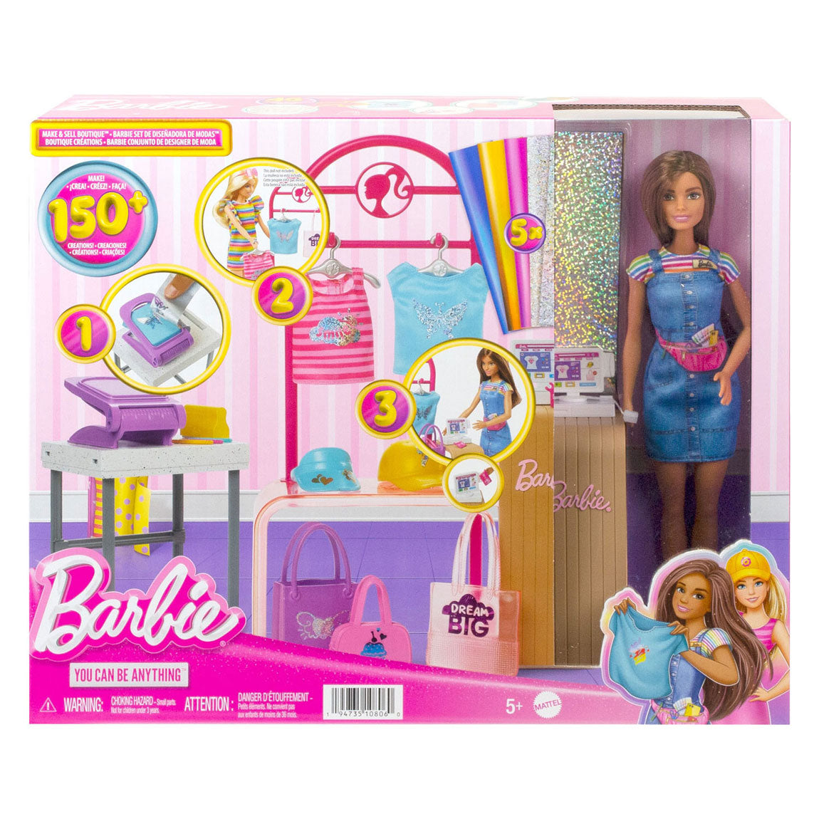 Mattel Pop med boutiquebutikk