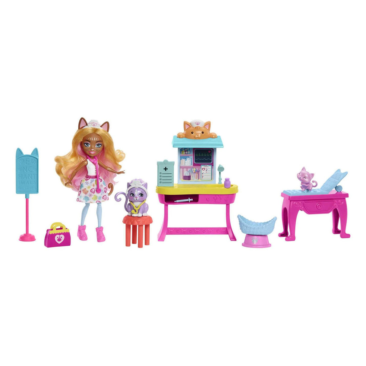 Mattel Enchantimals City Tails Doctor's Practice Speeltet