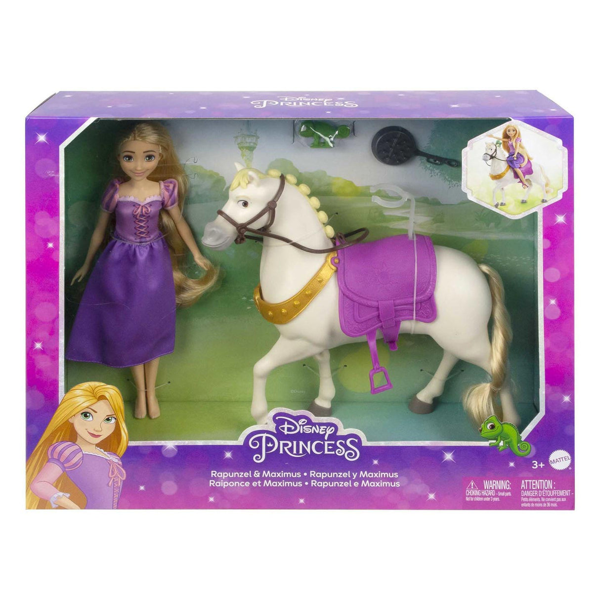 Mattel Princess Pop Rapunzel og Maximus