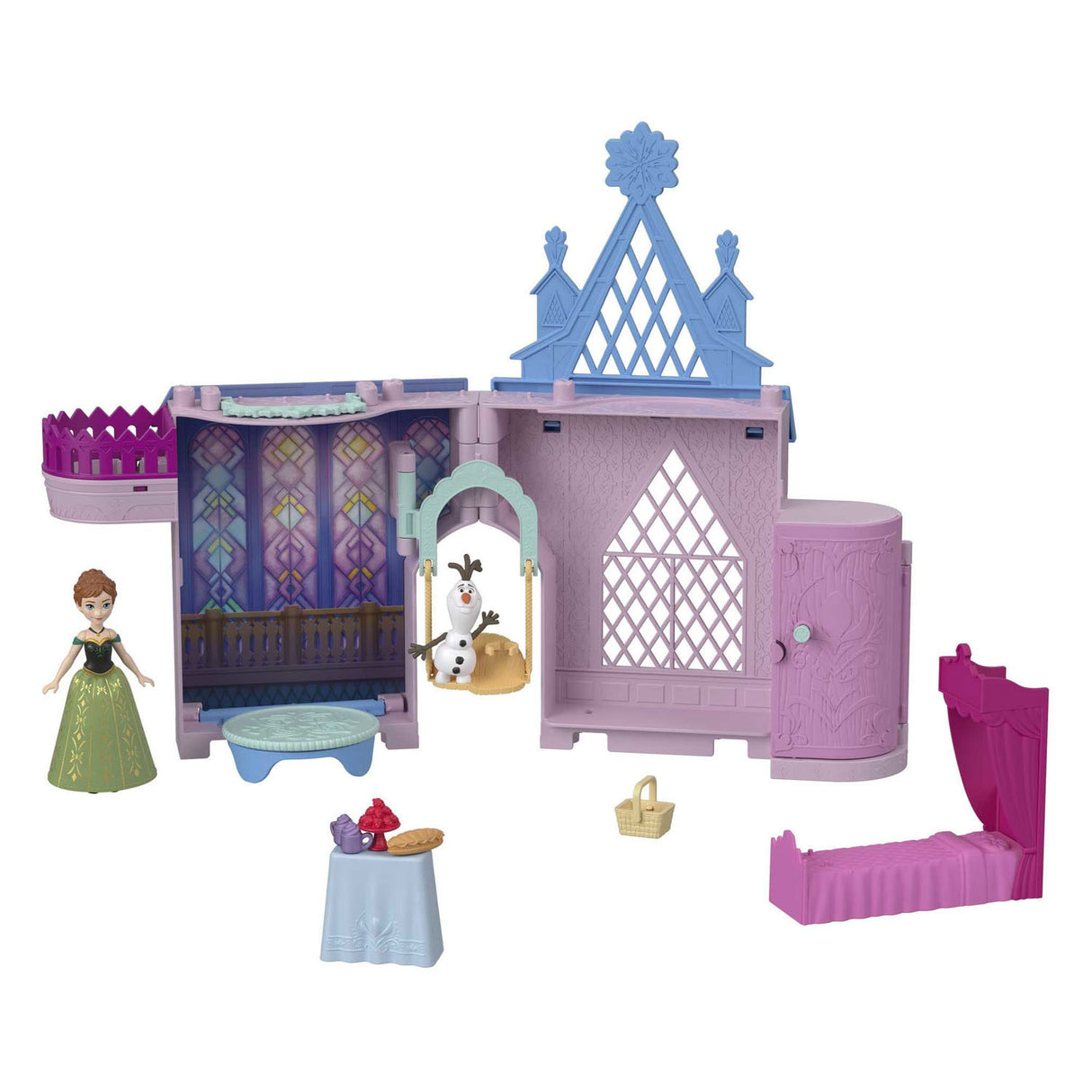 Mattel Frozen Staperstackers Castle Anny w Arendelle Speeltet