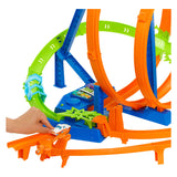 Hot Wheels Action Legendary Crashing and Popping Race Course Spelar Set