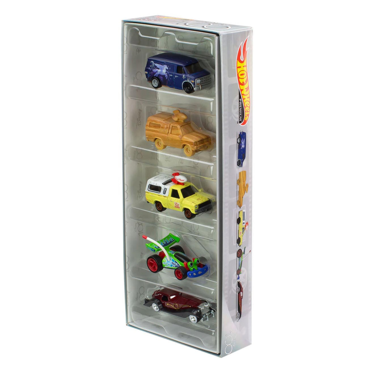 Disney Hot Wheels Pixar Auto's 100th Anniversary Set, 5st.