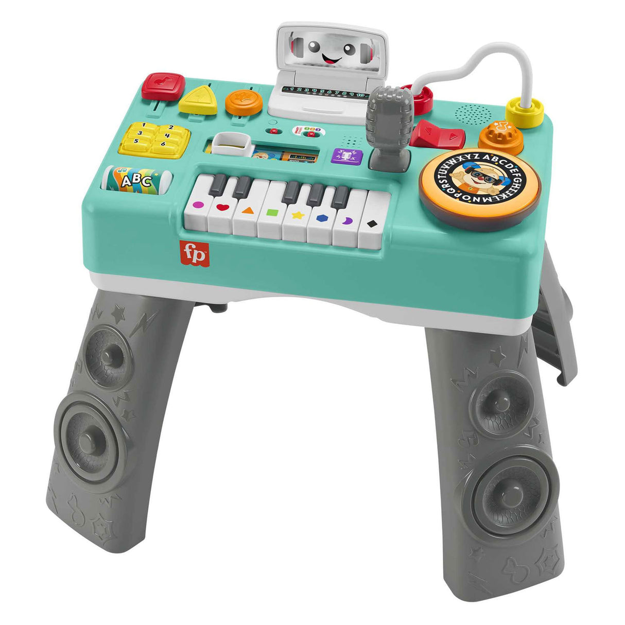 Fisher Price Learning Pleasure Mix and Leather DJ Table