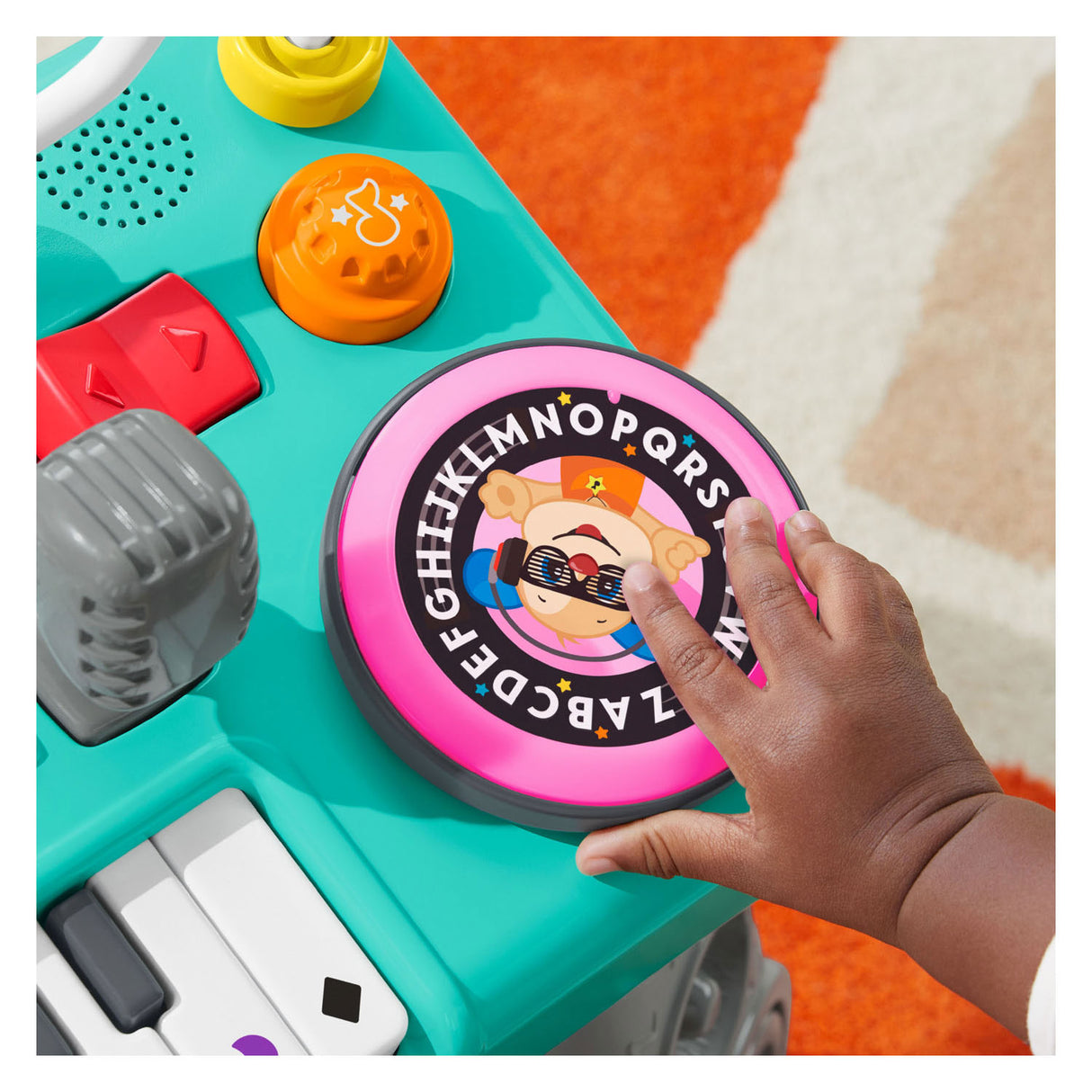 Fisher Price Learning Pleasure Mix and Leather DJ Table