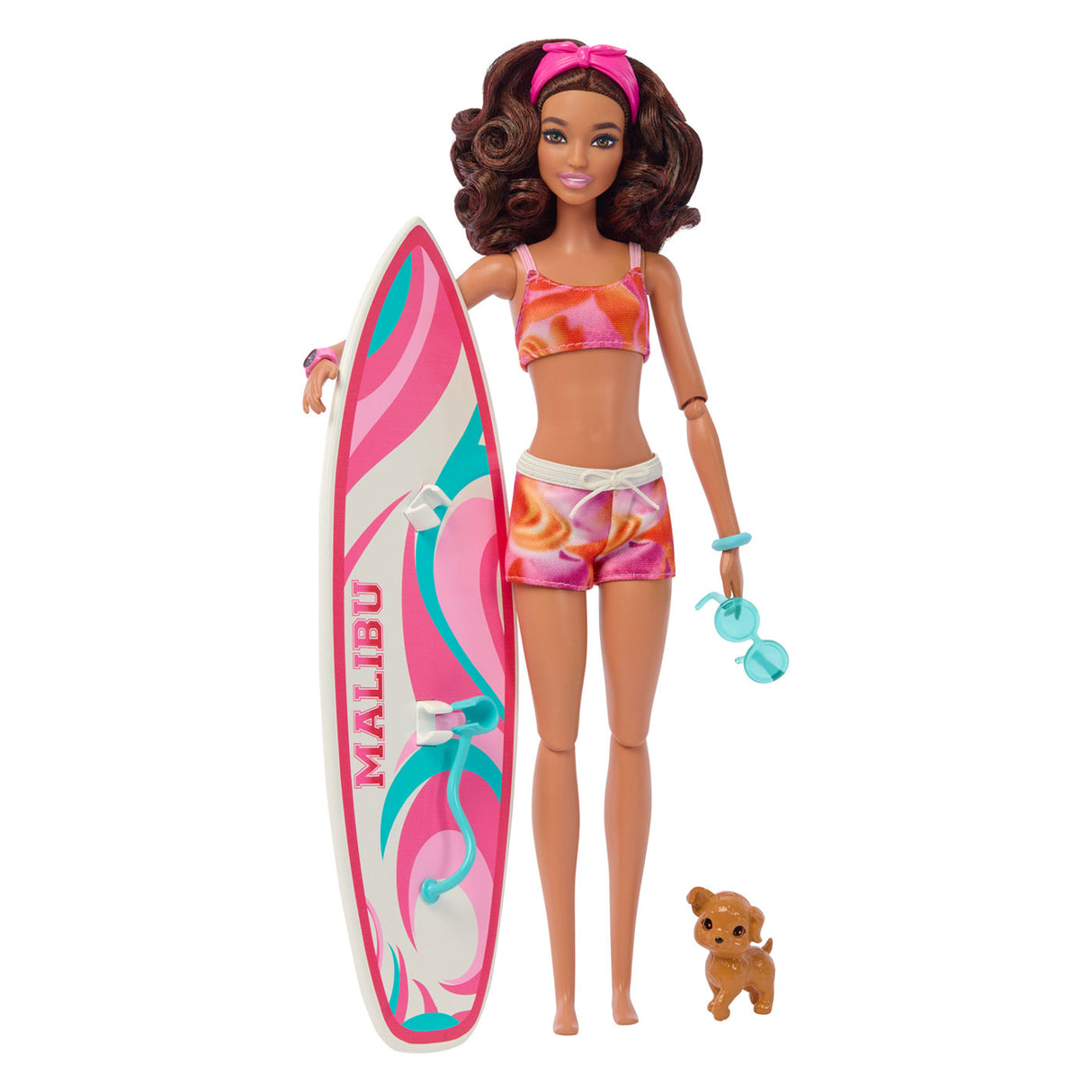 Mattel med surfebrett pop