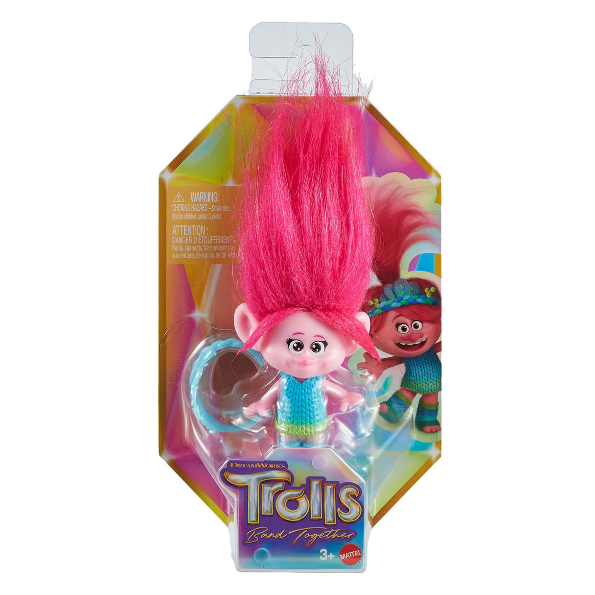 Mattel Trolls 3 Band Together Koningin Poppy Kleine Pop