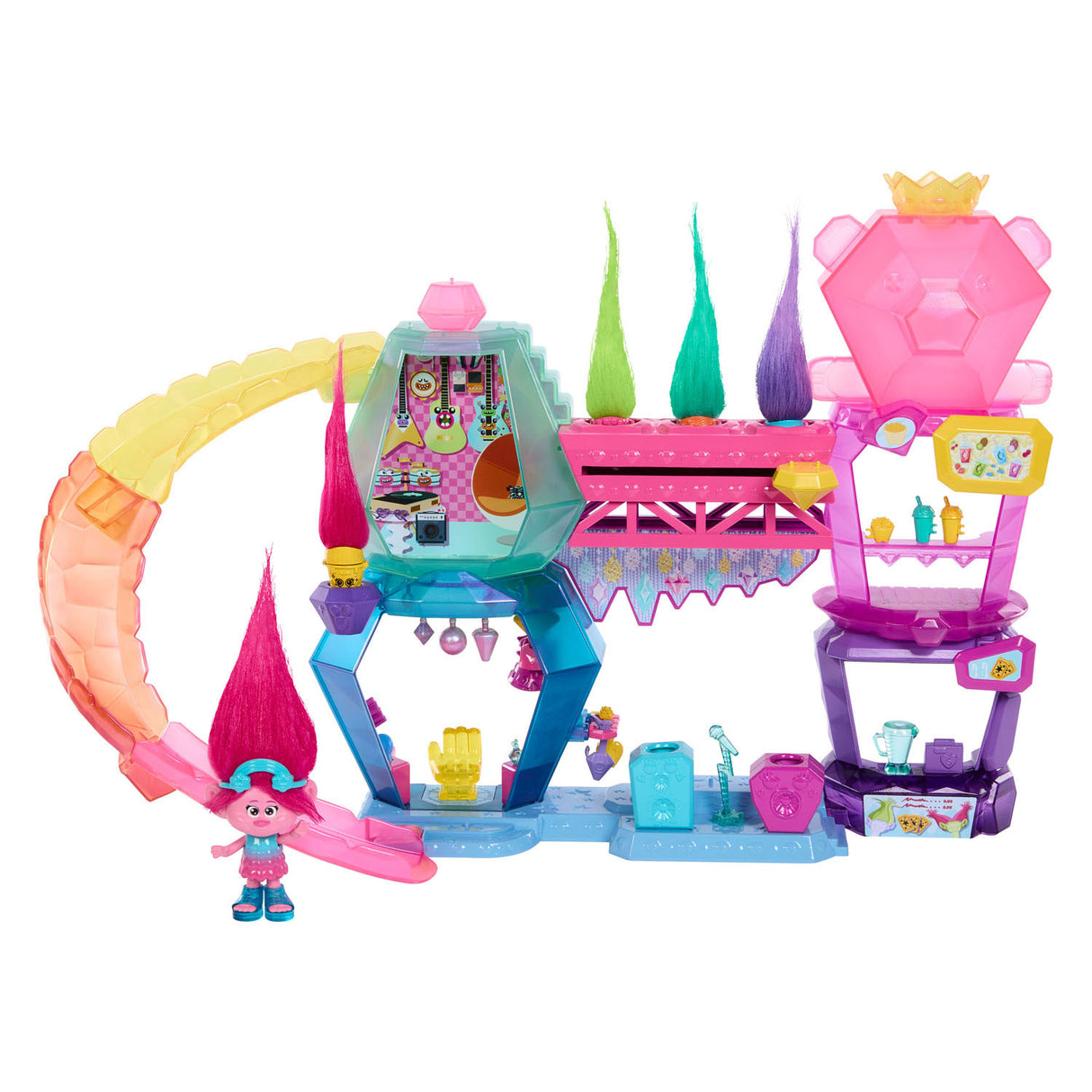 Mattel trolls 3 band together buitengewone berg speelset