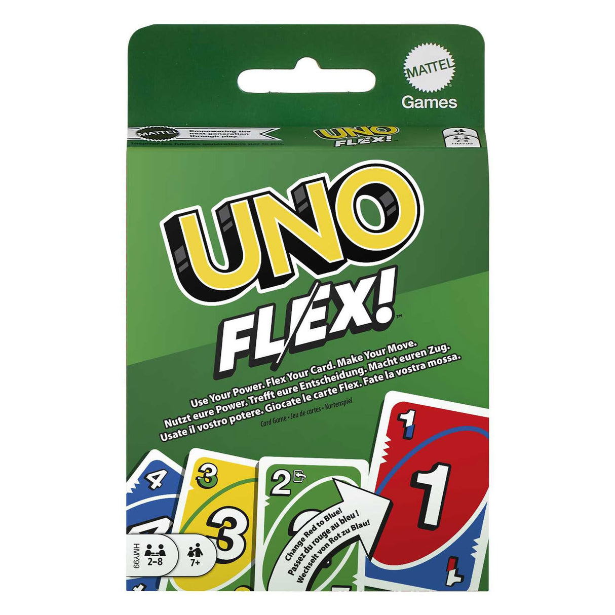 Igra Mattel Uno Flex Card