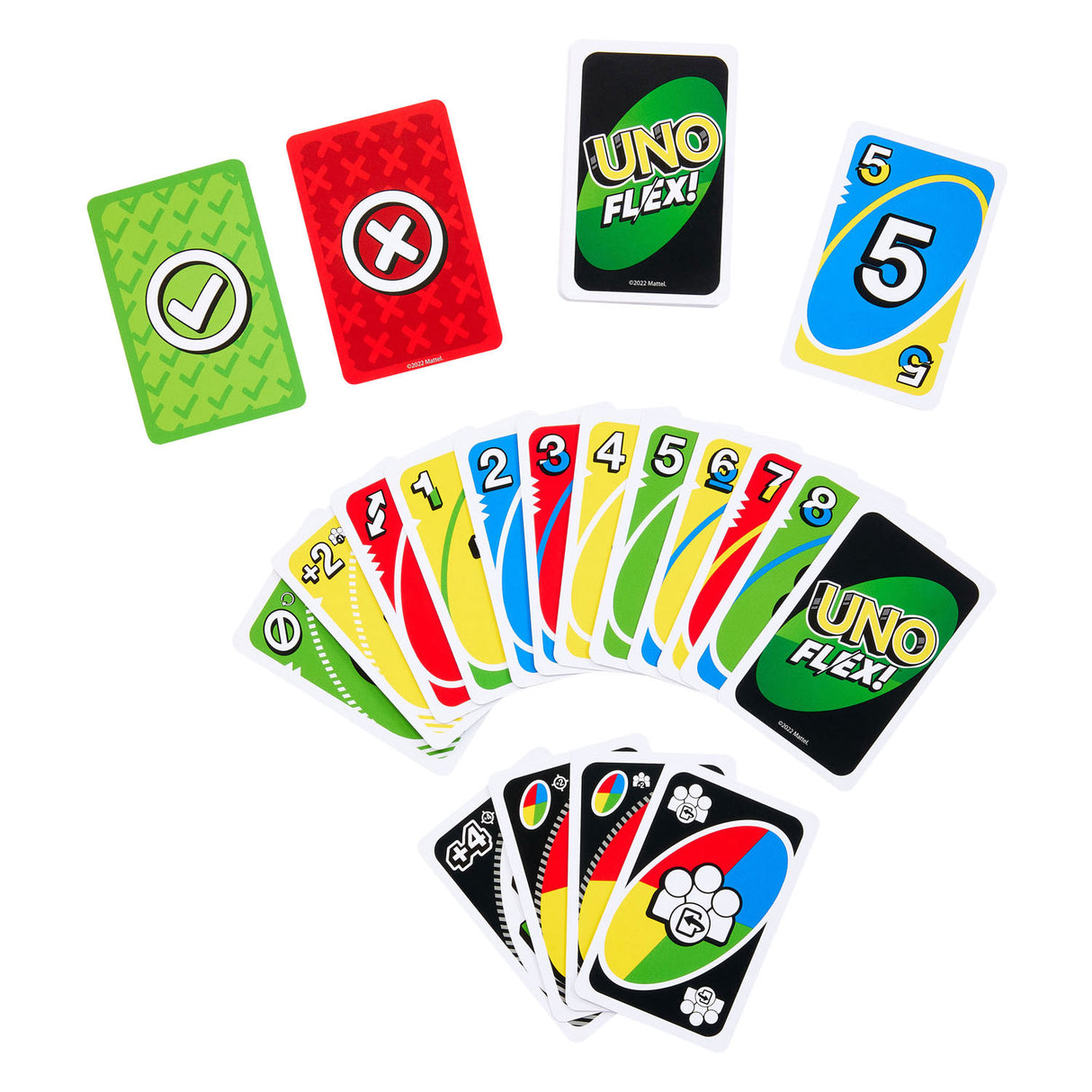 Mattel Uno Flex -Kartenspiel