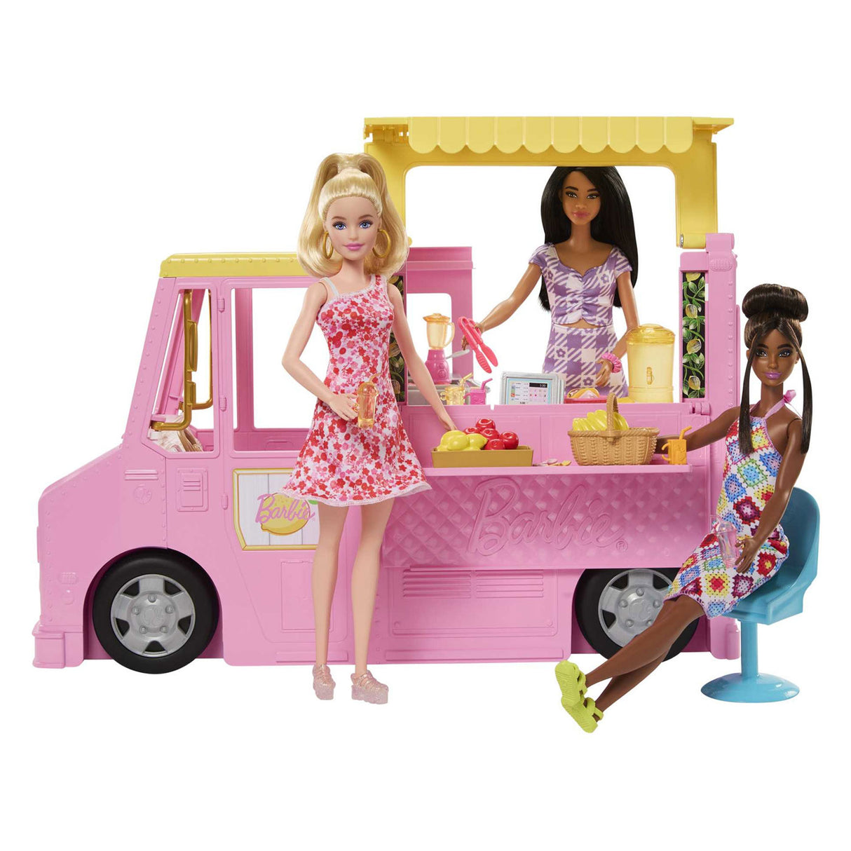 Camion de limonade Mattel avec poupée