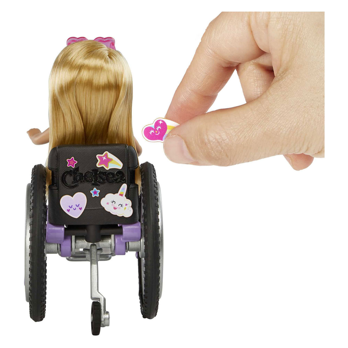 Mattel Chelsea Wheelchair Fashion Doll Blond