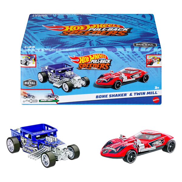 Hot Wheels Full Back Racing Cars, 2e.