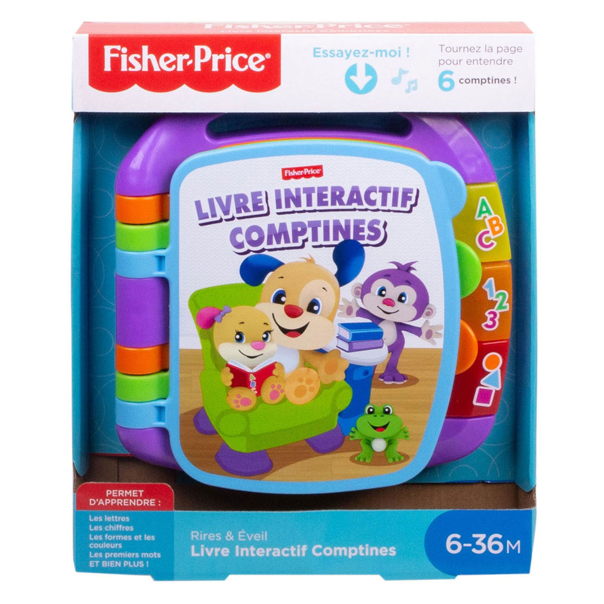 Fisher Price Fisher-Price Learning Pleasure Story Book (fransk)