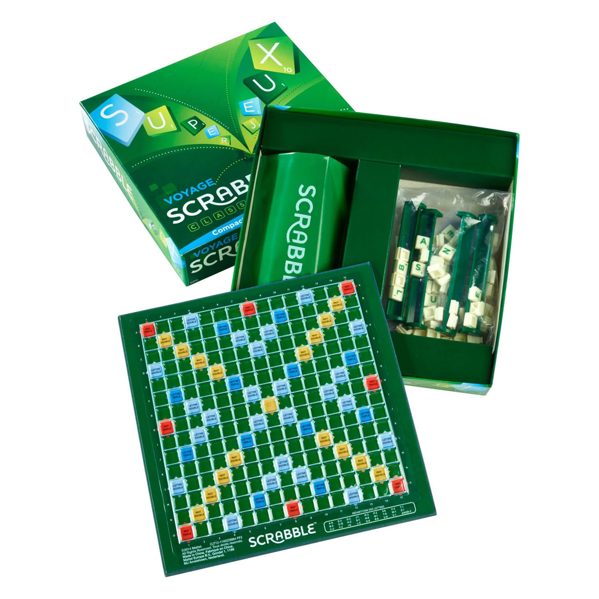 Mattel Scrabble Travel Travel Edition (fransk)