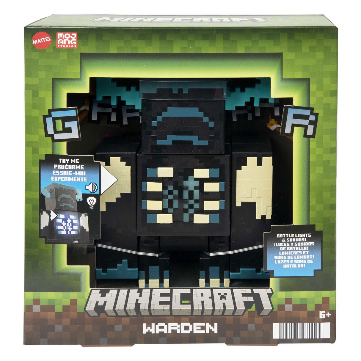 Mattel Minecraft Warden Figure