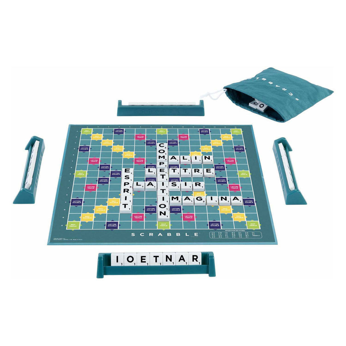 Mattel scrabble board game French