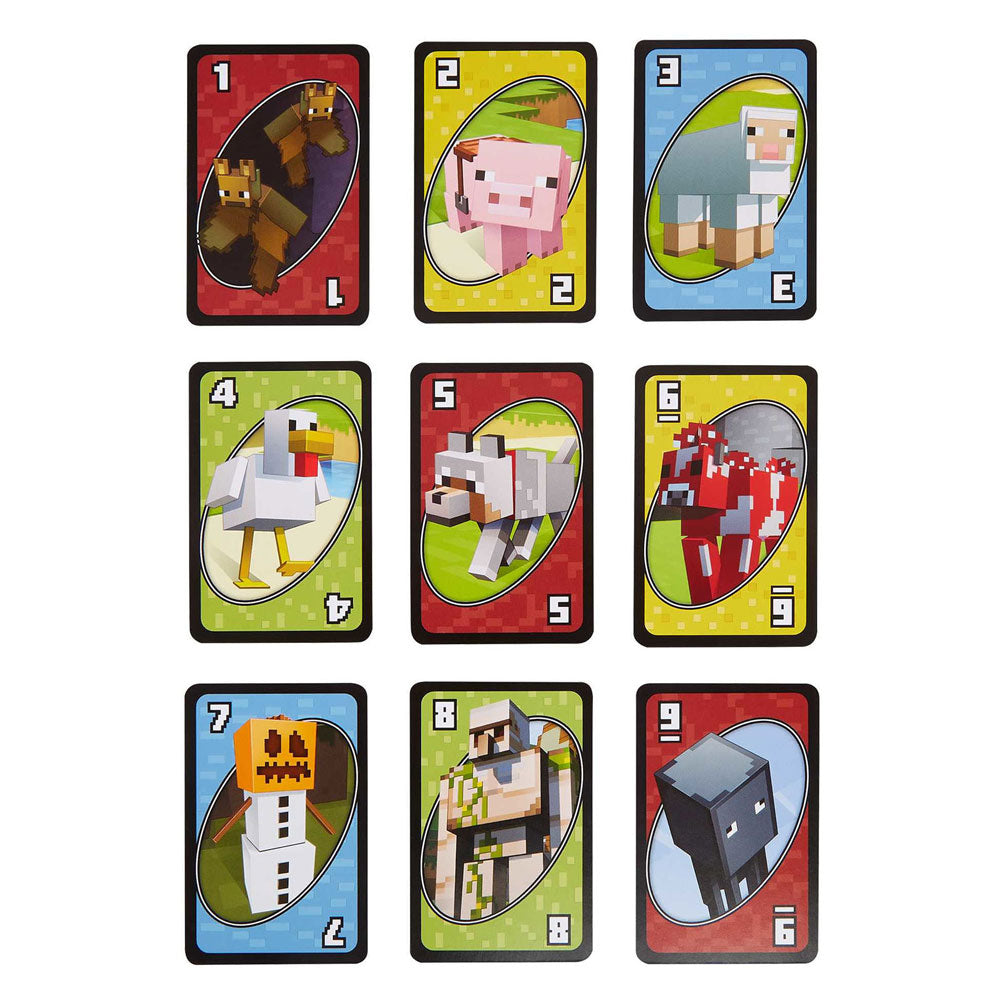 Mattel Minecraft card game