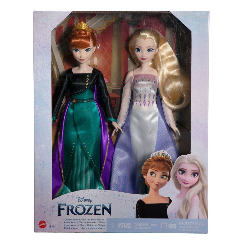 Mattel Frozen Anna y Elsa Fashion Dolls