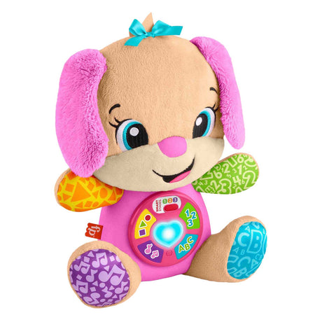 Mattel fisher price zusje puppy knuffel met geluid
