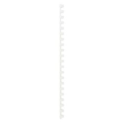 Bindruggen gbc plastic a4 10mm wit capaciteit 65vel