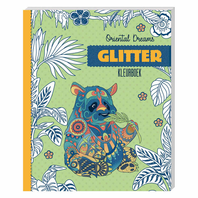 Glitter kleurboek - oriental dreams