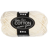 Creativ company http: www.cchobby.nl katoengaren-afm-8-8-l-80-85-m-needle-4-4-5-off-white-50-gr-1-bol