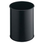 Prullenbak atlanta 14,7l 31,5x26cm zwart