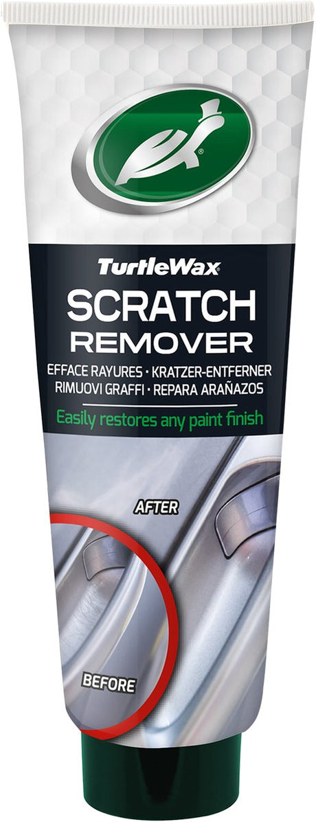 Turtle wax gl scratch remover - krasverwijderaar - verwijdert lichte oppervlakkige krassen - geeft lichte doffe lak weer glans - voor alle soorten lak - 100ml
