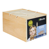 Bblocks building boards in storage box, 1000dlg.