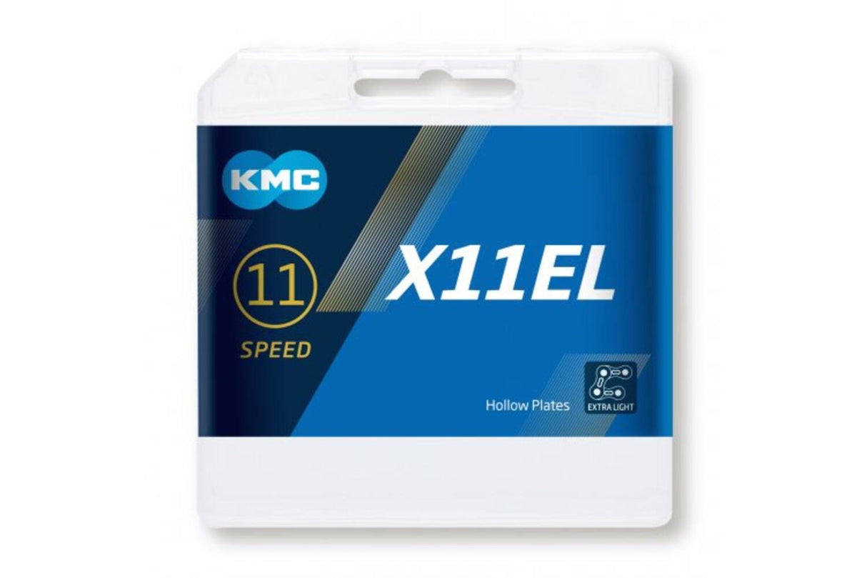 KMC Bicycle Chain x11el Silver 118 Schakels