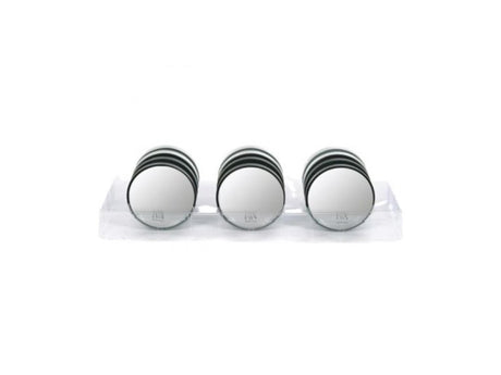 Source balance reis-supervergrotingsspiegel met 2 zuignappen 10x vergrotend 8,8 cm doorsnee