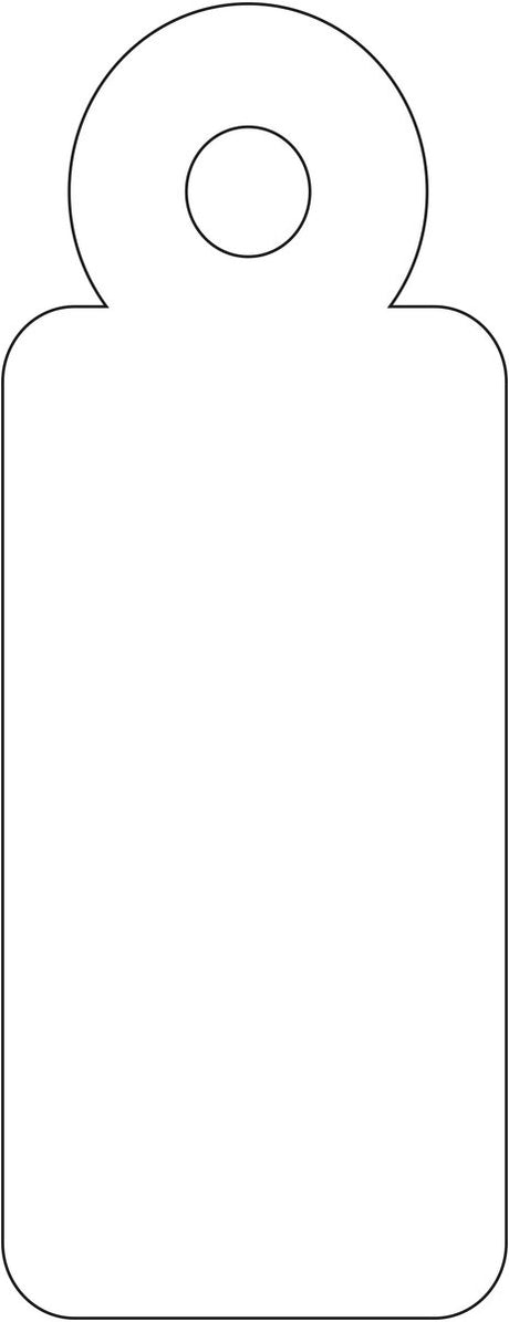 Apli draadetiketten ft 13 x 34 mm (b x h) (386) | doos van 1.000 stuks