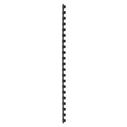 Gbc combbind bindruggen zwart - a4 - 8 mm - 100 stuks