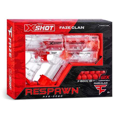 Zuru X-Shot Chaos faze respawn mit 12 Dartballs