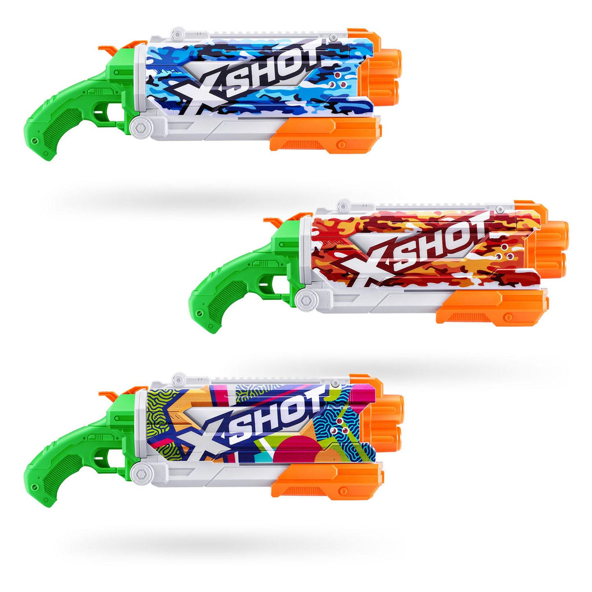 Zuru X-Shot Water Gun Fast Fill Skins Pump Action, 500 ml