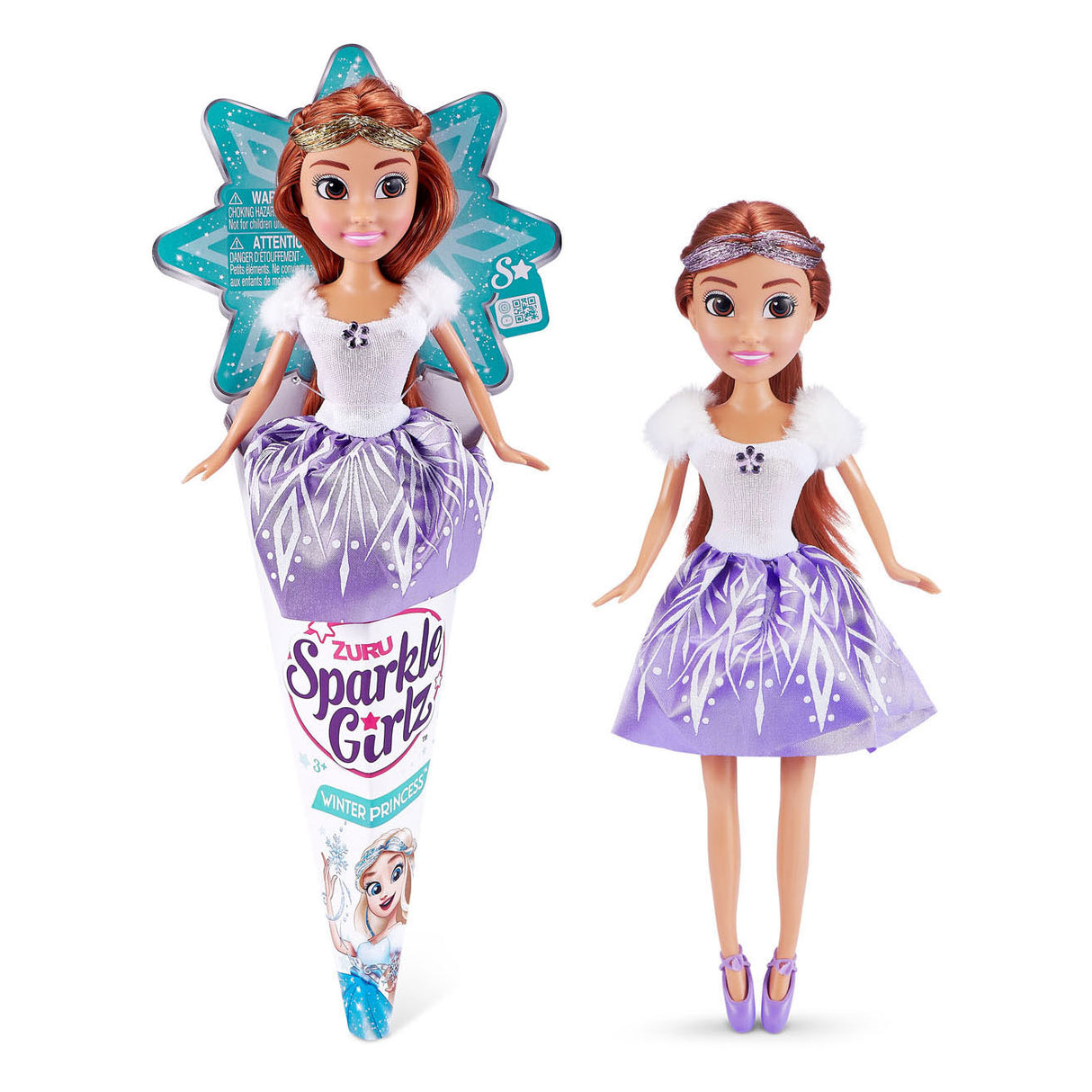 Zuru Sparkle Girlz Zimní princezna Icehoorn