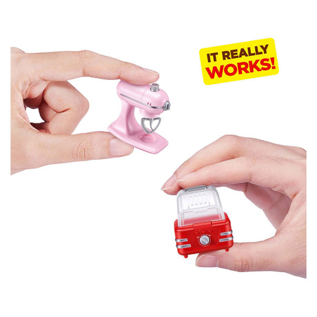 Mini brands zuru really works - magic cook kitchen capsule series 1 - popcorn machine
