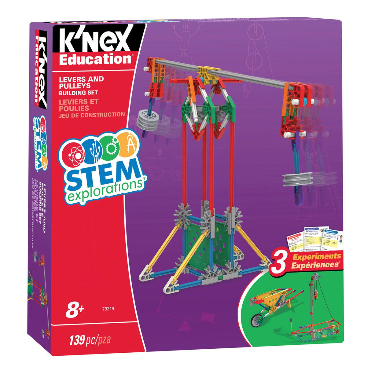 K'Nex S.T.E.M. Raziskave: ročice jermenice