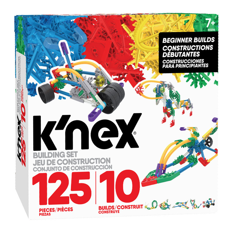 K'NEX Construction Set 10 modelov, 125dlg.