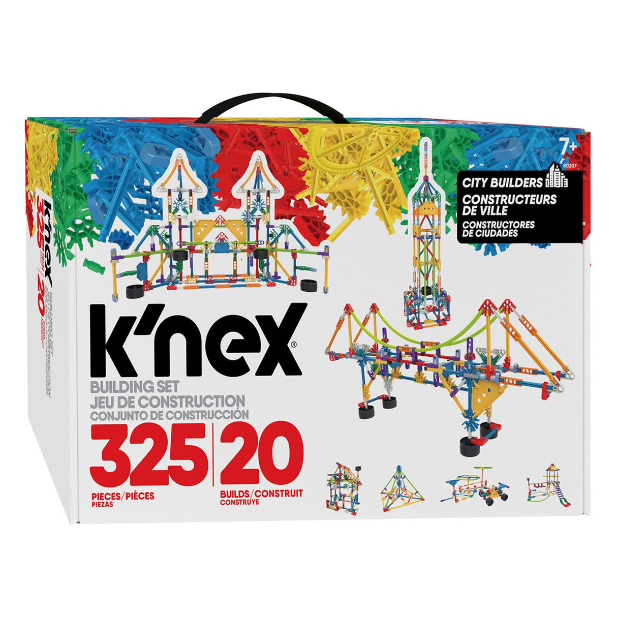 K'Nex K'Nex City Builders 20 modelov, 325dlg.