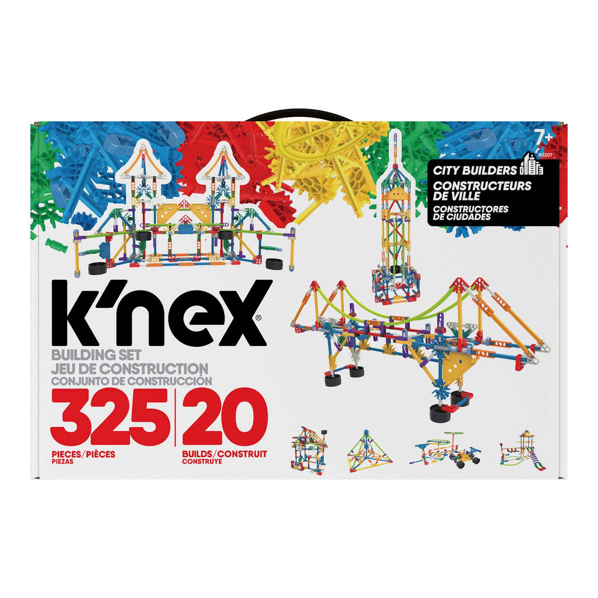 K'Nex K'Nex City Builders 20 modelov, 325dlg.