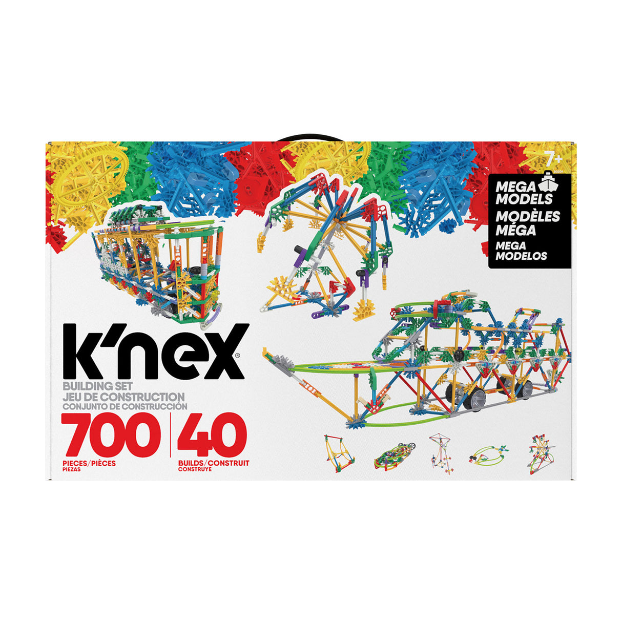 K'Nex K'Nex Building Set 40 modelov, 700dlg.